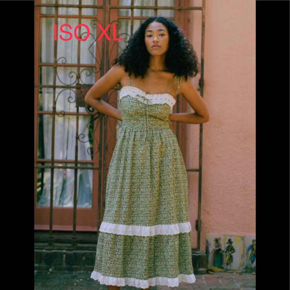 ISO Christy Dawn Emma Dress Green Meadow L or XL